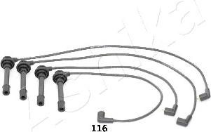 Ashika 132-01-116 - Ignition Cable Kit autospares.lv