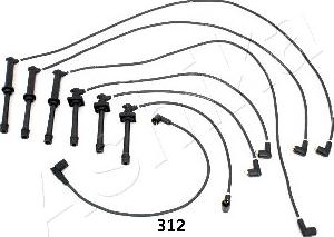 Ashika 132-03-312 - Ignition Cable Kit autospares.lv