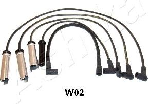 Ashika 132-0W-W02 - Ignition Cable Kit autospares.lv