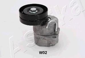 Ashika 128-0W-W02 - Belt Tensioner, v-ribbed belt autospares.lv