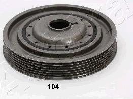 Ashika 122-01-104 - Belt Pulley, crankshaft autospares.lv