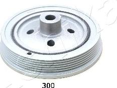 Ashika 122-03-300 - Belt Pulley, crankshaft autospares.lv