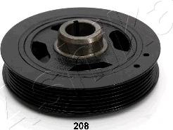 Ashika 122-02-208 - Belt Pulley, crankshaft autospares.lv