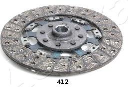 Ashika 80-04-412 - Clutch Disc autospares.lv