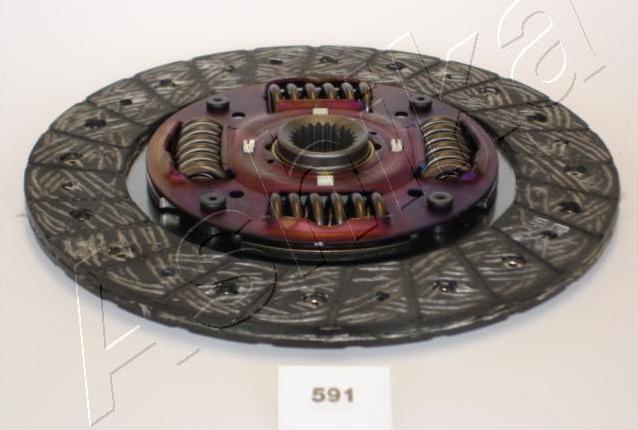 Ashika 80-05-591 - Clutch Disc autospares.lv