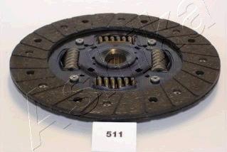 Ashika 80-05-511 - Clutch Disc autospares.lv