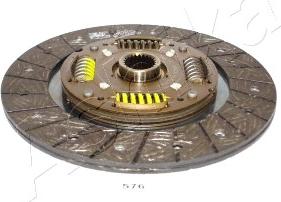 Ashika 80-05-576 - Clutch Disc autospares.lv