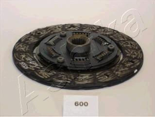 Ashika 80-06-600 - Clutch Disc autospares.lv