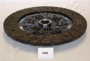 Ashika 80-01-105 - Clutch Disc autospares.lv