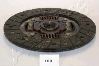 Ashika 80-01-100 - Clutch Disc autospares.lv