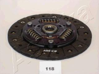 Ashika 80-01-118 - Clutch Disc autospares.lv