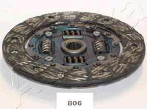 Ashika 80-08-806 - Clutch Disc autospares.lv