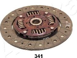 Ashika 80-03-341 - Clutch Disc autospares.lv