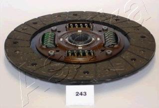 Ashika 80-02-243 - Clutch Disc autospares.lv