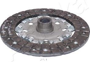 Ashika 80-02-251 - Clutch Disc autospares.lv