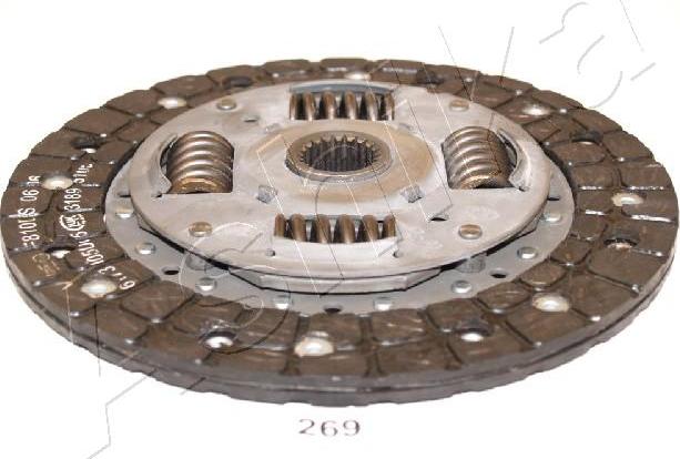 Ashika 80-02-269 - Clutch Disc autospares.lv