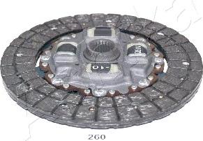 Ashika 80-02-260 - Clutch Disc autospares.lv