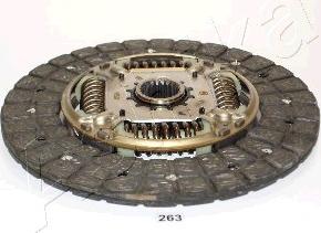 Ashika 80-02-263 - Clutch Disc autospares.lv