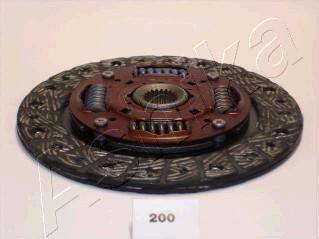 Ashika 80-02-200 - Clutch Disc autospares.lv