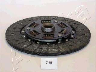 Ashika 80-07-715 - Clutch Disc autospares.lv