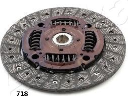 Ashika 80-07-718 - Clutch Disc autospares.lv