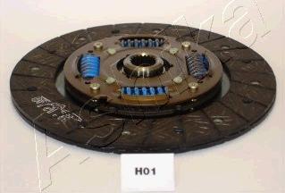 Ashika 80-0H-001 - Clutch Disc autospares.lv