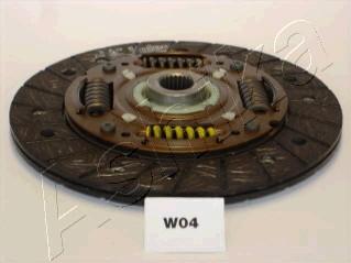 Ashika 80-0W-004 - Clutch Disc autospares.lv