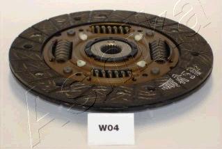 Ashika 80-0W-004 - Clutch Disc autospares.lv