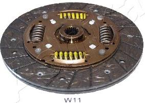 Ashika 80-0W-W11 - Clutch Disc autospares.lv