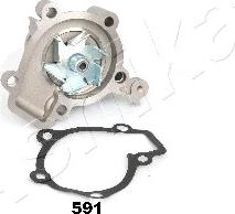 Ashika 35-05-591 - Water Pump autospares.lv