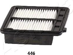 Ashika 20-04-446 - Air Filter, engine autospares.lv