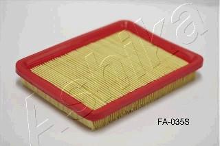 Ashika 20-00-035 - Air Filter, engine autospares.lv