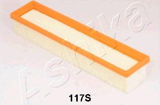 Ashika 20-01-117 - Air Filter, engine autospares.lv