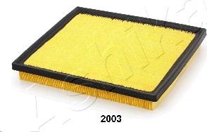 Ashika 20-02-2003 - Air Filter, engine autospares.lv