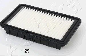 Ashika 20-0K-K29 - Air Filter, engine autospares.lv