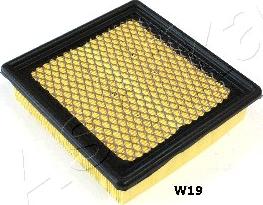 Ashika 20-0W-W19 - Air Filter, engine autospares.lv