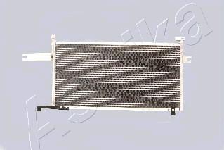 Ashika CND213014 - Condenser, air conditioning autospares.lv