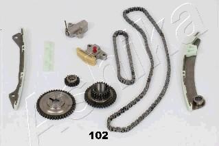 Ashika KCK102 - Timing Chain Kit autospares.lv