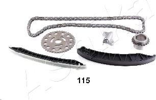 Ashika KCK115 - Timing Chain Kit autospares.lv