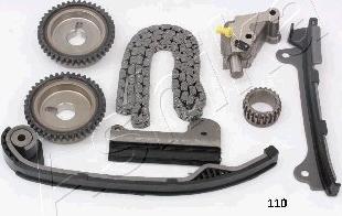 Ashika KCK110 - Timing Chain Kit autospares.lv