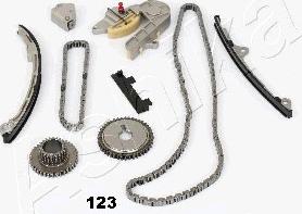 Ashika KCK123 - Timing Chain Kit autospares.lv