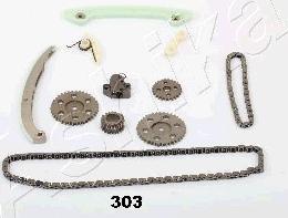 Ashika KCK303 - Timing Chain Kit autospares.lv