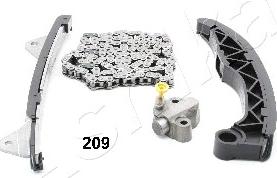 Ashika KCK209 - Timing Chain Kit autospares.lv