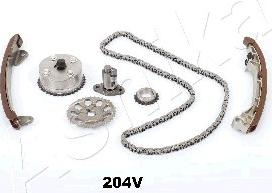 Ashika KCK204V - Timing Chain Kit autospares.lv