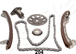 Ashika KCK204 - Timing Chain Kit autospares.lv