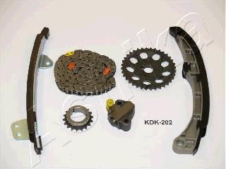 Ashika KCK202 - Timing Chain Kit autospares.lv