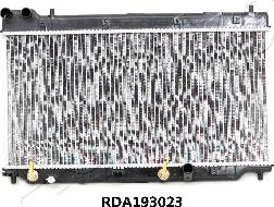 Ashika RDA193023 - Radiator, engine cooling autospares.lv