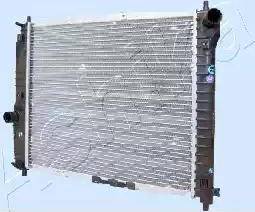 TEMPEST TP.15.61.636 - Radiator, engine cooling autospares.lv