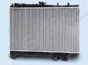 Ashika RDA333004 - Radiator, engine cooling autospares.lv