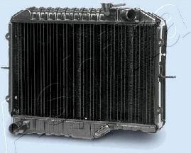 Ashika RDA333006 - Radiator, engine cooling autospares.lv